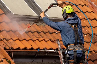 Démoussage et hydrofuge de toiture à Aouze